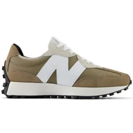 Sneakersy damskie - New Balance Buty Sneakersy Brązowe 327 U327SBC - miniaturka - grafika 1