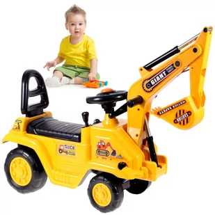 JEŹDZIK DUŻA RUCHOMA KOPARKA Z ŁYŻKĄ NOCNIK U10 - Chodziki JEŹDZIK DUŻA RUCHOMA KOPARKA Z ŁYŻKĄ NOCNIK U10 - Chodziki - miniaturka - grafika 1