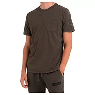Koszulki męskie - Replay Męski T-shirt M6284, 950 militarny, 3XL - miniaturka - grafika 1