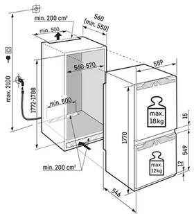 Liebherr ICBci 5182 Peak BioFresh - Lodówki do zabudowy - miniaturka - grafika 4