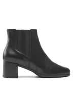 Botki damskie - Geox Botki D N. Annya M. B D94CBB 00085 C9997 Czarny - miniaturka - grafika 1