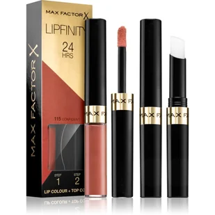 Max Factor Lipfinity 24HRS pomadka 4,2 g dla kobiet 115 Confident - Szminki - miniaturka - grafika 1