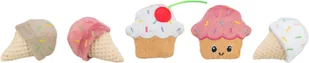 Lody i babeczki, zabawka, dla kota, plusz, 7 cm, z kocimiętką - Zabawki dla kotów - miniaturka - grafika 1