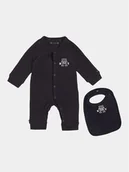 Rampersy - Tommy Hilfiger Romper KN0KN01683 Granatowy - miniaturka - grafika 1