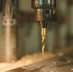 Zestaw wierteł gwintujących M3-M10 HSS z powłoką tytanową 6szt SILVER - Wiertła - miniaturka - grafika 6