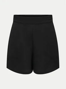 ONLY Szorty materiałowe Nova 15325521 Czarny Regular Fit - Spodenki damskie - miniaturka - grafika 1