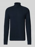Swetry męskie - Golf o kroju regular fit z czystej bawełny model ‘TREVOR’ - miniaturka - grafika 1