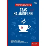 Książki do nauki języka angielskiego - Anna Kamont Planer językowy Czas na angielski - miniaturka - grafika 1