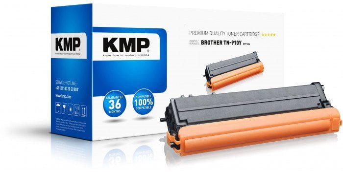 Kmp B-T124 - yellow - toner cartridge alternative for: Brother TN910Y - Toner laserowy Żółty 12640009 1264,0009