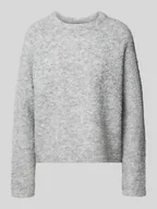 Swetry damskie - Sweter z dzianiny o kroju regular fit model ‘CIROLA’ - miniaturka - grafika 1