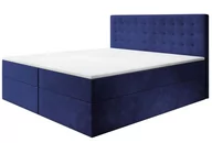 Łóżka - Łóżko kontynentalne 160x200 BARI / z pojemnikiem - miniaturka - grafika 1