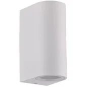 Lampy ogrodowe - Polux Kinkiet ogrodowy biały góra/dół 2X10W GU10 BOSTON 313348 SANICO 313348 - miniaturka - grafika 1