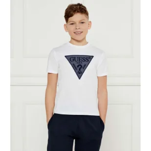 Guess T-shirt Regular Fit - Koszulki dla chłopców - miniaturka - grafika 1