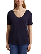 Koszulki i topy damskie - ESPRIT T-shirt damski, 400/granatowy., XS - miniaturka - grafika 1