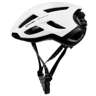 Kaski rowerowe - Spokey Kask City rozmiar 55-58) Biało-czarny - miniaturka - grafika 1