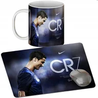 Podkładki pod mysz - Zestaw Kubek + Podkładka - Cristiano Ronaldo - Prezent Wiele Wzorów + Imię - miniaturka - grafika 1