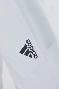 adidas Performance spodnie treningowe Designed for Training kolor szary gładkie - Spodnie męskie - miniaturka - grafika 1