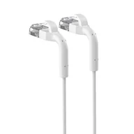Patchcordy - Extralink Kat.6A U/FTP 2m 1Gbps Biały Patchcord LAN Miedź Kabel sieciowy skrętka, łamana końcówka - miniaturka - grafika 1