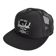 Czapki dla dzieci - Herschel Whaler Mesh Kids Classic Logo czapka dla dorosłych, Czarny, One size, zwierzę domowe - miniaturka - grafika 1