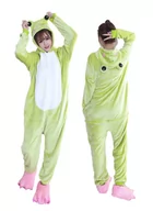 Piżamy chłopięce - Żaba Żabka Piżama Kigurumi Onesie Dzieci 170 - miniaturka - grafika 1