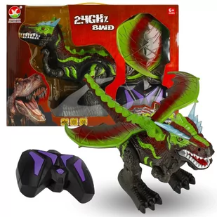 Dinozaur zdalnie sterowany MEGA CREATIVE - Zabawki interaktywne dla dzieci - miniaturka - grafika 1
