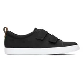 Półbuty damskie - Clarks, Półbuty damskie, Glove Daisy Black Combi, czarny, rozmiar 35 1/2 - miniaturka - grafika 1