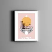 Obrazy i zdjęcia - Plakat Gdynia - miniaturka - grafika 1