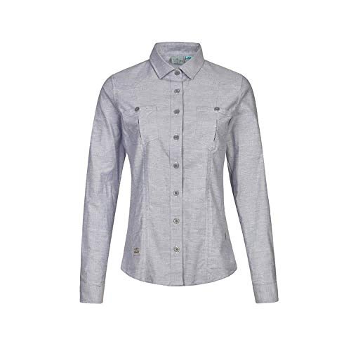 G.I.G.A. DX Prajina damska koszula funkcyjna damska z długim rękawem - Bike to Work niebieski jasnoniebieski 34