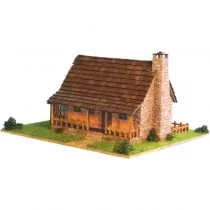 Składany Domek z Cegły 3D - Domek Farmera Granja Farm Mini