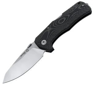Nóż składany LionSteel TM1 Black Micarta, Satin Sleipner by Molletta (TM1 MS) - Noże - miniaturka - grafika 1
