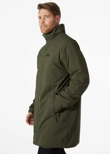 Płaszcz ocieplany Helly Hansen URB PRO INS RAIN COAT-Utility Green L - Płaszcze damskie - miniaturka - grafika 1