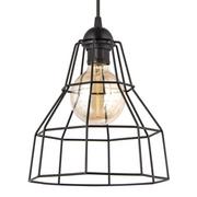 Lampy sufitowe - Inne LAMPA wisząca VEN W-CORF/A BK druciana OPRAWA industrialny ZWIS drut loft czarny VEN W-CORF/A BK - miniaturka - grafika 1