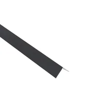 Inne materiały budowlane - Standers Kątownik aluminiowy 2.5m 20x20x1 mm czarny - miniaturka - grafika 1