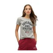 Koszulki męskie - Dopasowany T-shirt z krótkim rękawem i grafiką Superdry - miniaturka - grafika 1