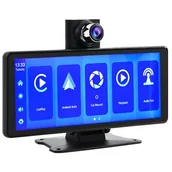 Car Video - XENSO Tablet  X8 Bezprzewodowy CarPlay Android Auto Czarny - miniaturka - grafika 1