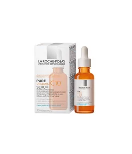 La Roche-Posay Posay Posay Pure Vitamin C10 rozjaśniające serum przeciwzmarszczkowe z witaminą C 30 ml - Serum do twarzy - miniaturka - grafika 1