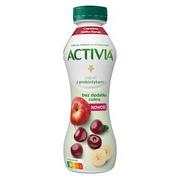 Kefiry, jogurty, maślanki - Activia - Jogurt pitny o smaku czereśni jabłka i banana - miniaturka - grafika 1