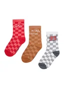 Skarpetki dla dzieci - Cars Skarpety długie CEO-ACCCS-AW25-300DPC(3-PACK) Czerwony - miniaturka - grafika 1