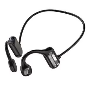 Bezprzewodowe słuchawki kostne Bluetooth 5.2 czarny BL09 - Słuchawki bluetooth - miniaturka - grafika 1