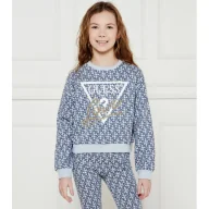 Bluzy dla dziewczynek - Guess Bluza Regular Fit - miniaturka - grafika 1