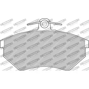 Klocki hamulcowe - komplet FERODO RACING FDS775 - Klocki hamulcowe - miniaturka - grafika 1