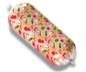 Artykuły masarskie - Osłonka z nadrukiem "Warzywa" fi90/140 krążek 500 m - miniaturka - grafika 1