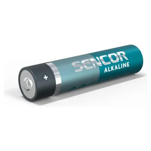 Bateria alkaliczna, AAA (LR03), AAA, 1.5V, Sencor, Folia, 4-pack - Baterie i akcesoria - miniaturka - grafika 3