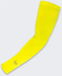 Rękawy Chroniące Przed Słońcem Buff Solid Yellow - Czapki i chusty sportowe damskie - miniaturka - grafika 1