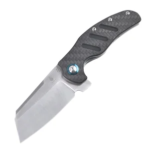 KIZER Sheepdog C01c XL Czarny Włókno Węglowe V5488C3 - Scyzoryki - miniaturka - grafika 1