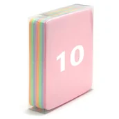 Akcesoria do okularów - 10x Ściereczka do czyszczenia i pielęgnacji okularów z Mikrofibry 17,5 x 14,5 - miniaturka - grafika 1