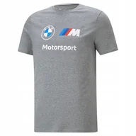 Koszulki męskie - T-shirt koszulka PUMA BMW LOGO TEE męska bawełna M - miniaturka - grafika 1