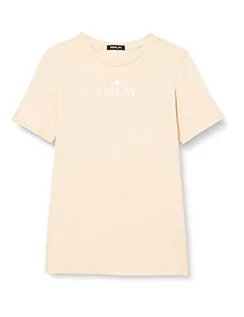 Koszulki męskie - Replay T-shirt męski, Skin 611, M - grafika 1