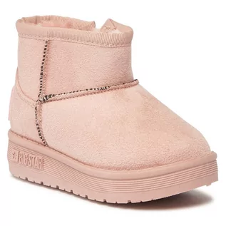 Buty dla dziewczynek - Śniegowce BIG STAR MM374101 Pink 601 - grafika 1