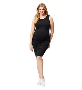 Cake Maternity Damska sukienka bez rękawów, czarna, duża sukienka, czarna - Sukienki ciążowe - miniaturka - grafika 1